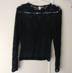 Black Lace Top